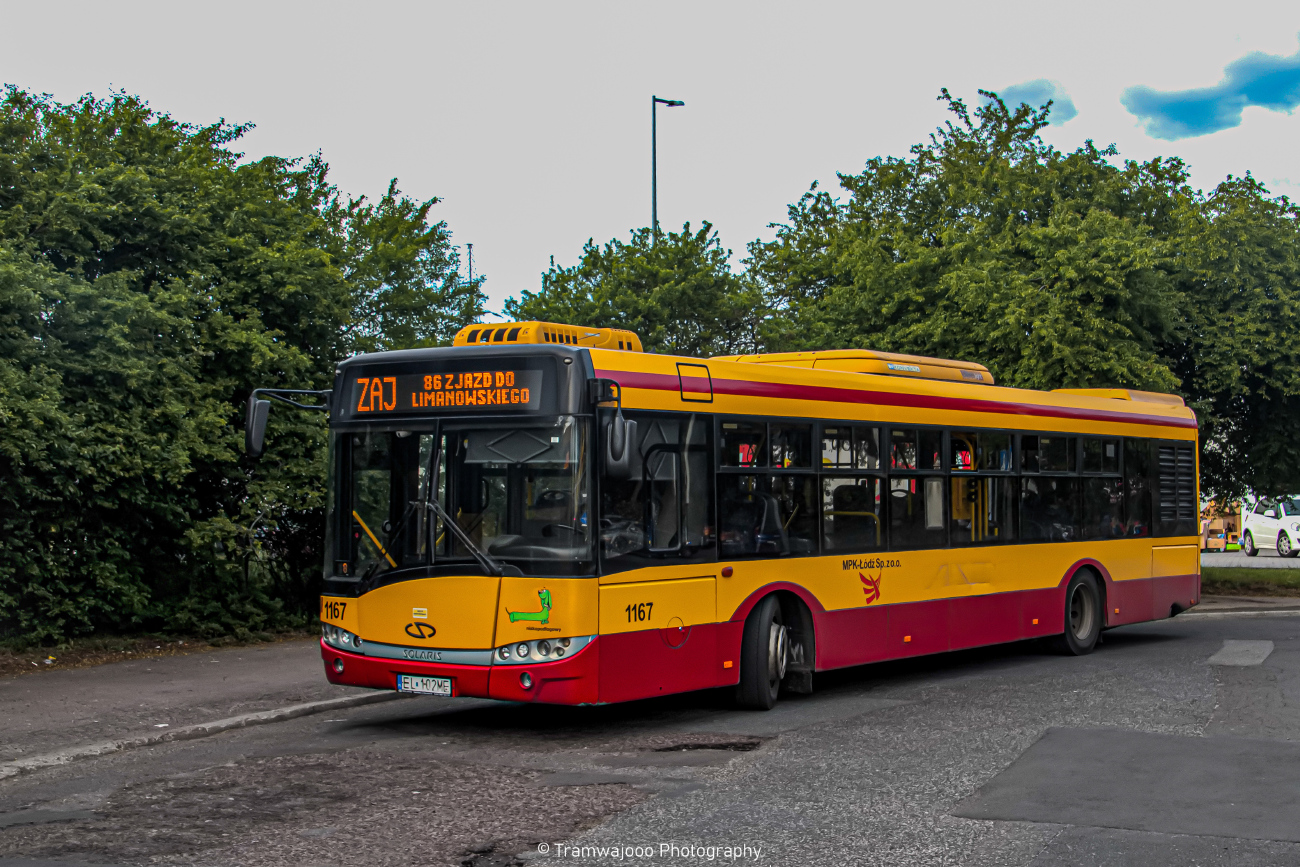 Łódź, Solaris Urbino III 12 # 1167