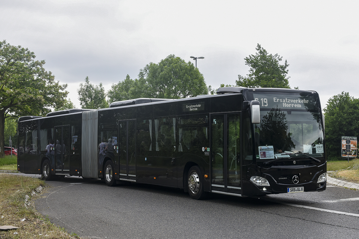 Gummersbach, Mercedes-Benz Citaro C2 GÜ # GM-W 6281; Cologne — Rail Replacement "Linke Rheinstrecke" 05/2025