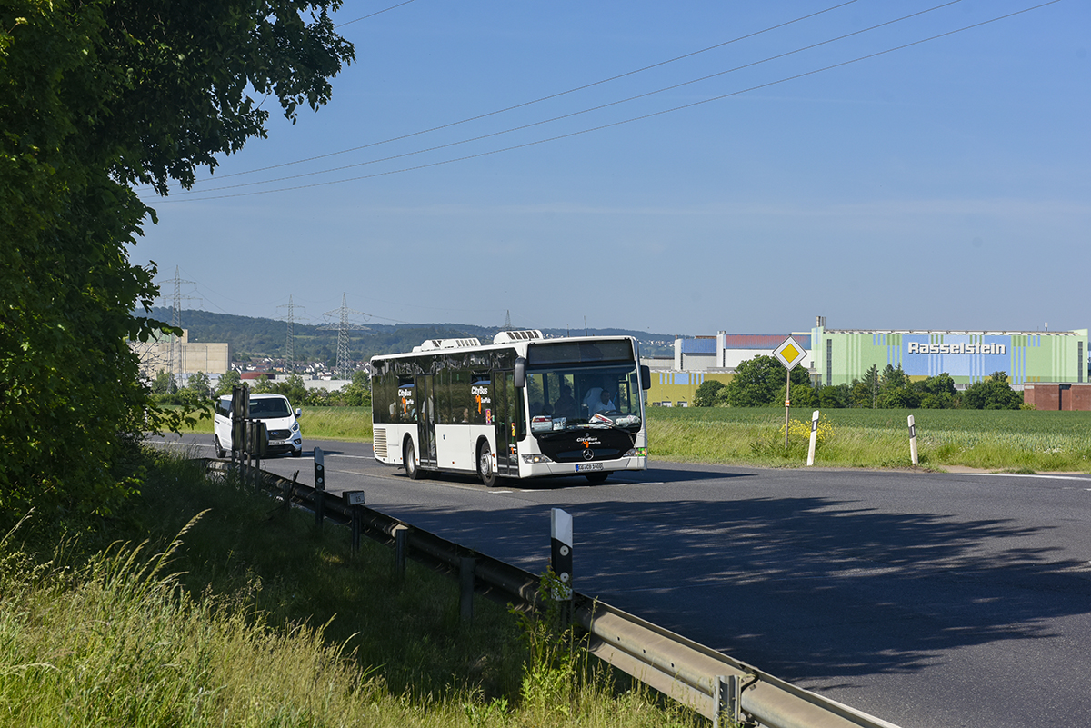 Groß-Gerau, Mercedes-Benz O530 Citaro Facelift # GG-CB 1400; Cologne — Rail Replacement "Linke Rheinstrecke" 05/2025