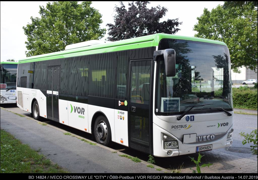 Hollabrunn, IVECO Crossway LE 12M # 14824