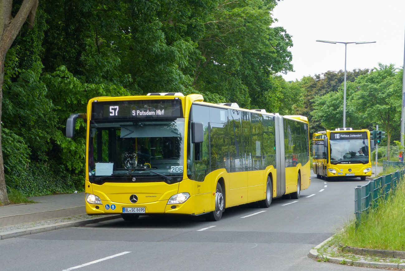 Berlin, Mercedes-Benz Citaro C2 G Hybrid # UL-SC 8695