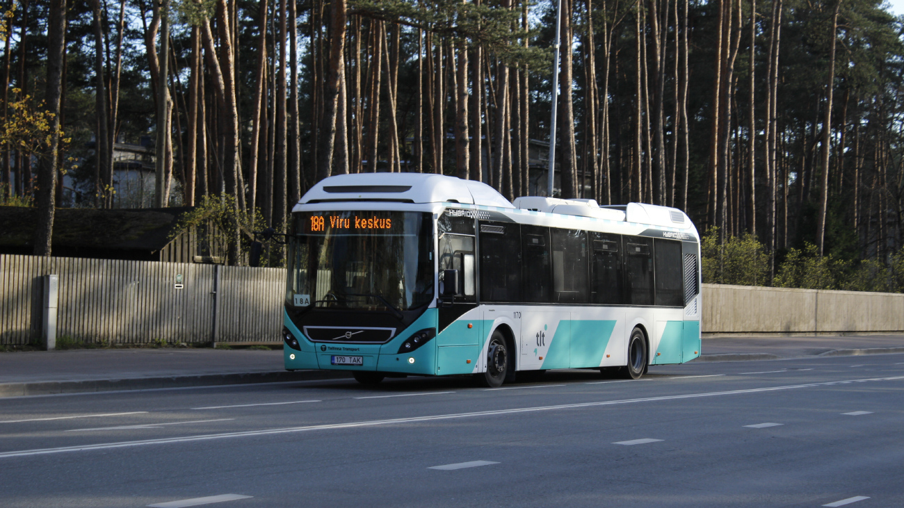 Tallinn, Volvo 7900 Hybrid # 1170