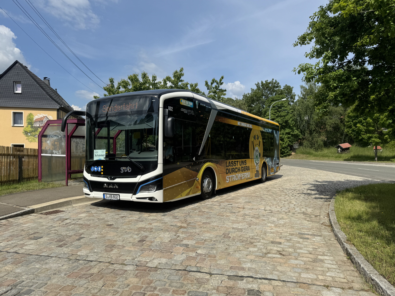 Gera, MAN 12E Lion's City NL326 # 802