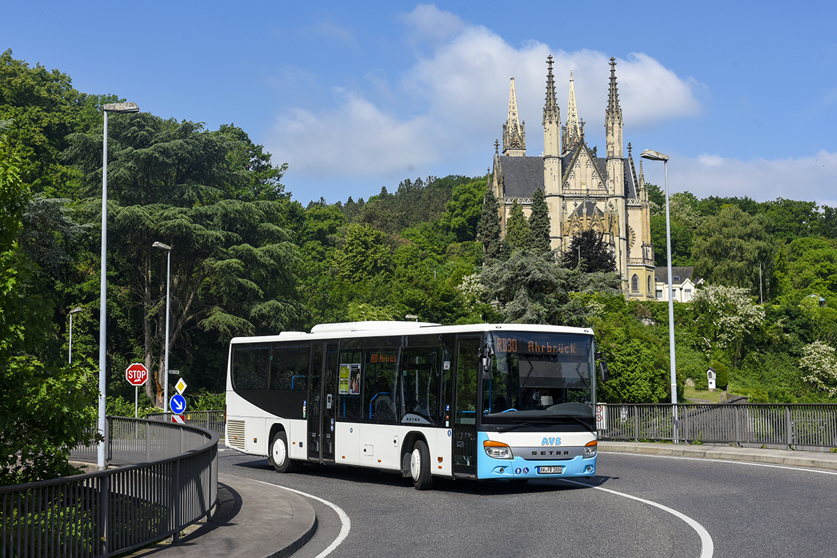 Bad Neuenahr-Ahrweiler, Setra S415LE business # AW-FB 1800; Cologne — Rail Replacement "Linke Rheinstrecke" 05/2025