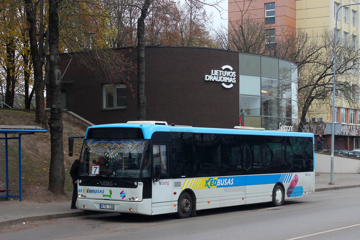 Kėdainiai, VDL Berkhof Ambassador 200 (ALE-120) # 103