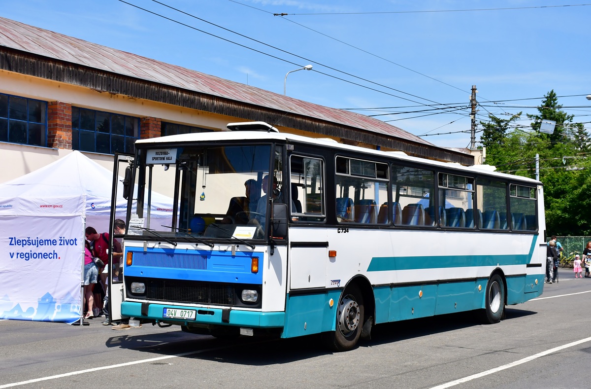 Pardubice, Karosa C734.20 # 04V 0717