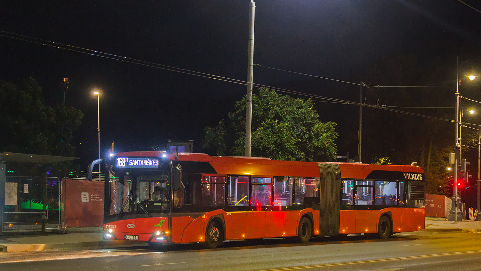 Vilnius, Solaris Urbino IV 18 # 4154; Vilnius — Dainų šventė 2024