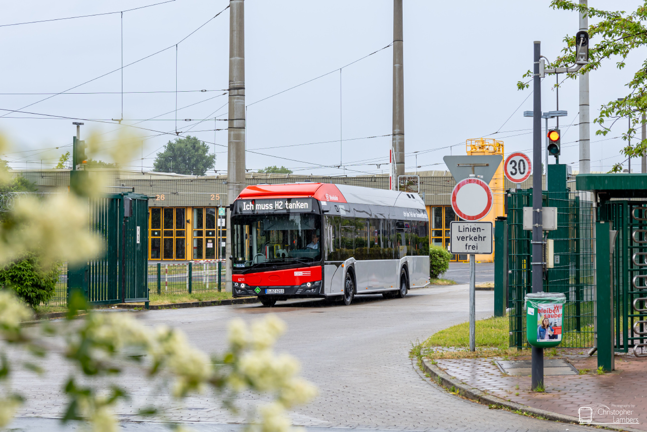 Düsseldorf, Solaris Urbino IV 12 hydrogen # 6211