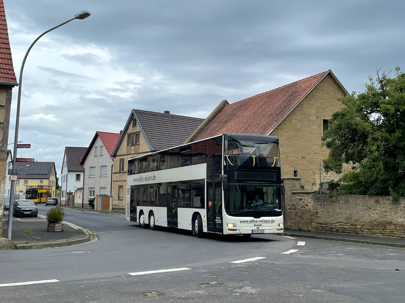 Schweinfurt, MAN A39 Lion's City DD ND353 nr. SW-DD 1023; Schweinfurt — Fotosonderfahrt — 07.06.2025 — MAN A39 Lion's City DD