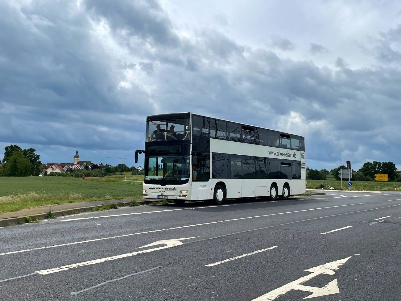 Schweinfurt, MAN A39 Lion's City DD ND353 # SW-DD 1023; Schweinfurt — Fotosonderfahrt — 07.06.2025 — MAN A39 Lion's City DD