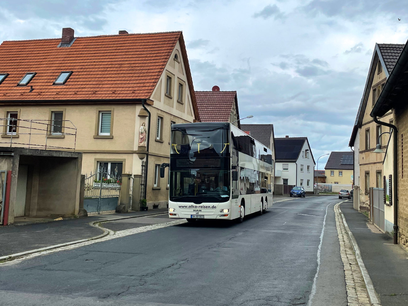 Schweinfurt, MAN A39 Lion's City DD ND353 # SW-DD 1023; Schweinfurt — Fotosonderfahrt — 07.06.2025 — MAN A39 Lion's City DD