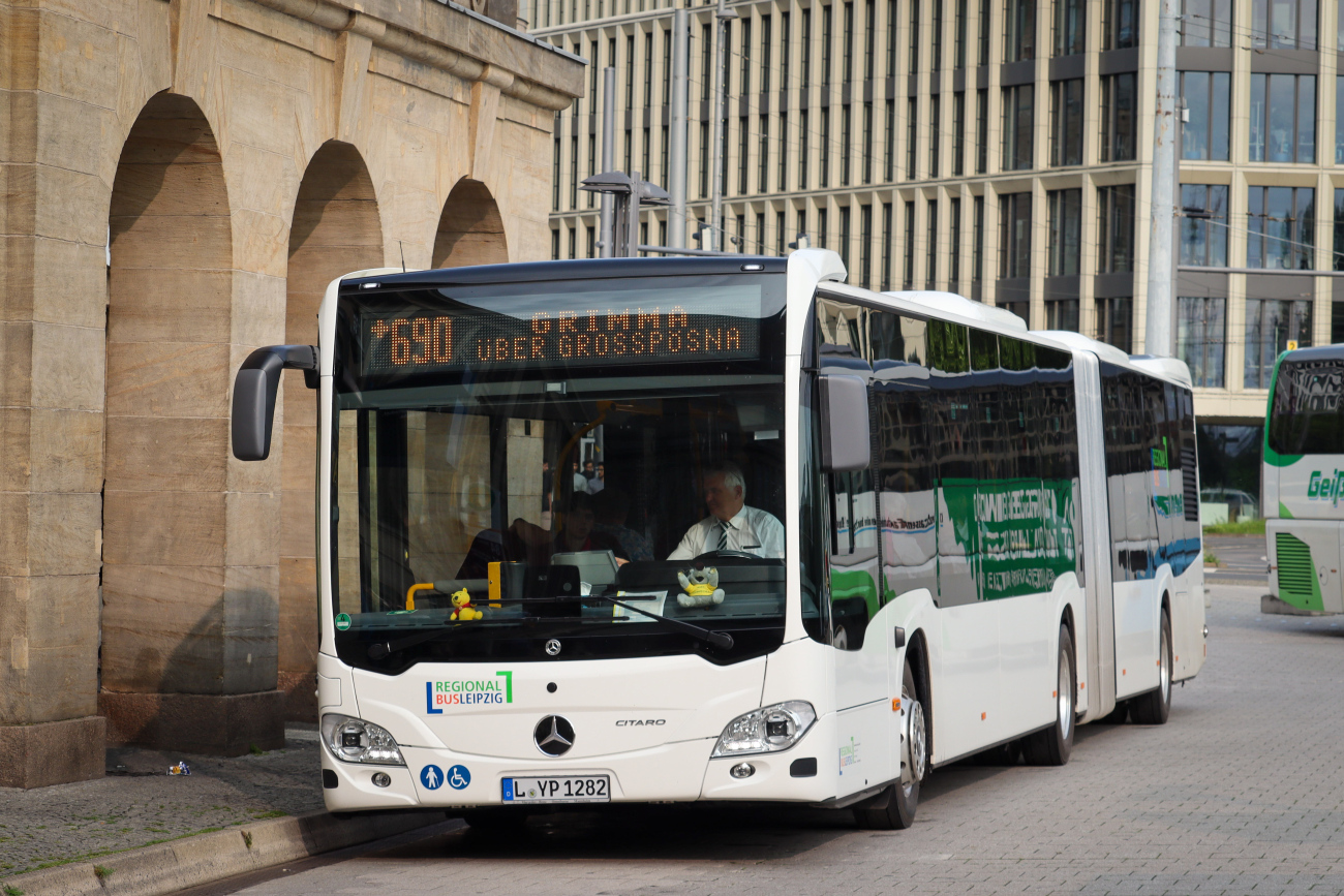Leipzig, Mercedes-Benz Citaro C2 GÜ # L-YP 1282