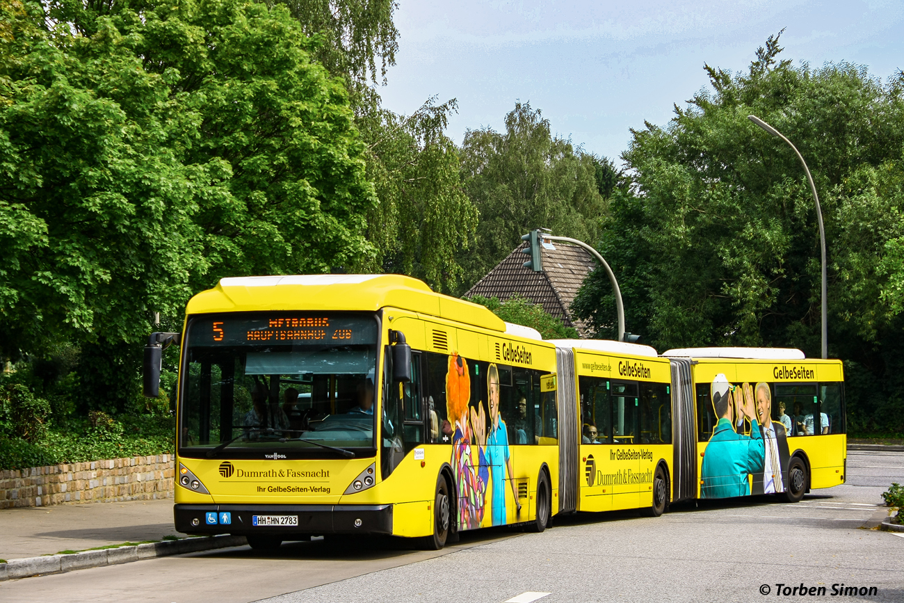 Hamburg, Van Hool New AGG300 # 8703