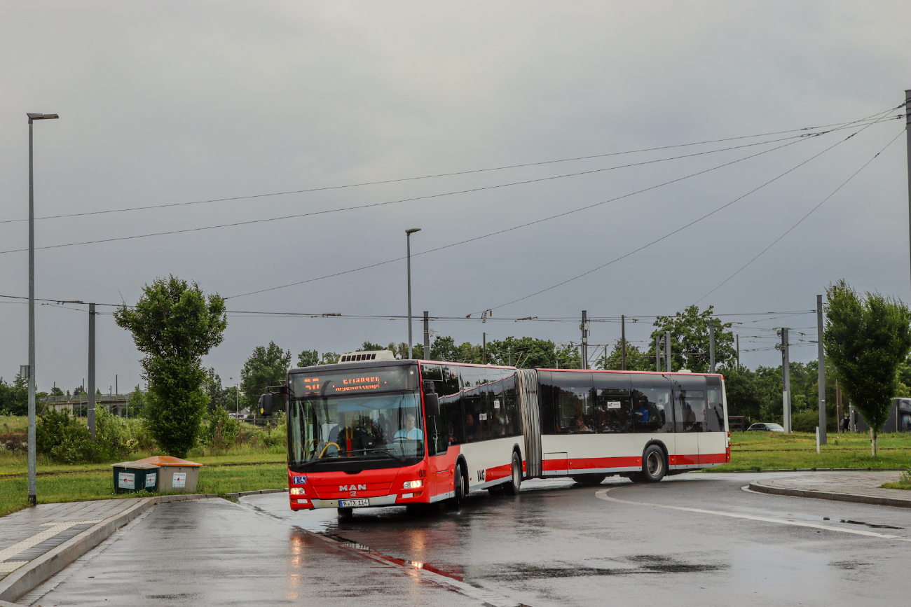 Nuremberg, MAN A23 Lion's City G NG323 # 681