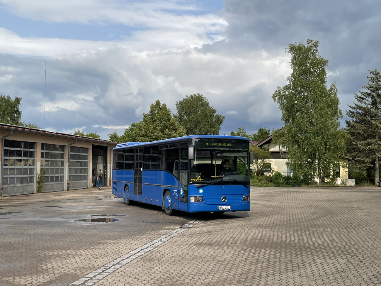 Haßfurt, Mercedes-Benz O550 Integro I # HAS-UZ 1; Schweinfurt — Fotosonderfahrt — 07.06.2025 — MAN A39 Lion's City DD
