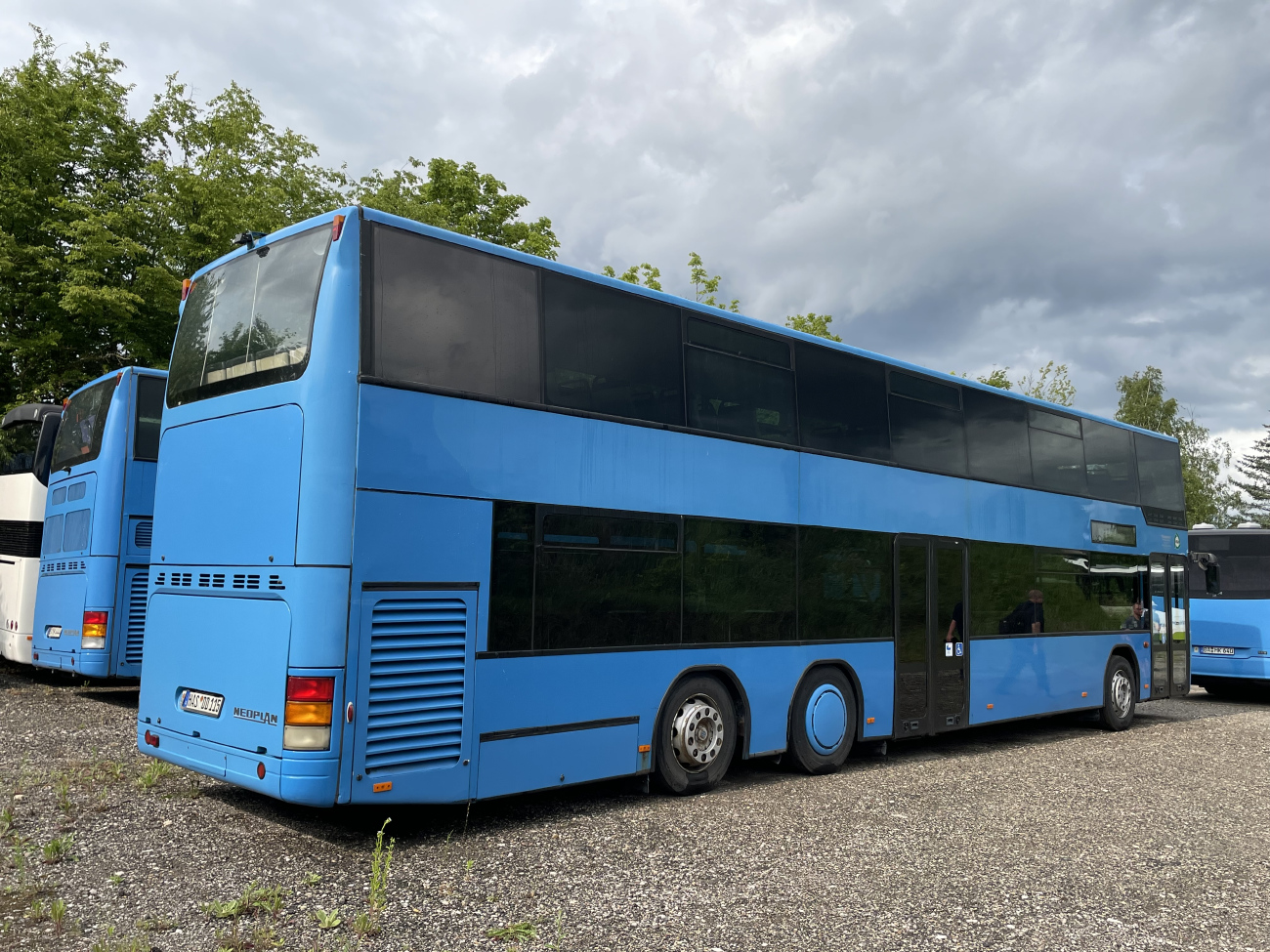 Haßfurt, Neoplan N4426/3ÜL Centroliner # HAS-DD 115; Schweinfurt — Fotosonderfahrt — 07.06.2025 — MAN A39 Lion's City DD