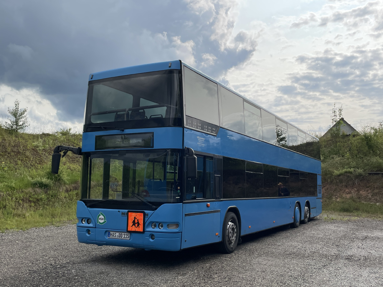 Haßfurt, Neoplan N4426/3ÜL Centroliner # HAS-DD 115; Schweinfurt — Fotosonderfahrt — 07.06.2025 — MAN A39 Lion's City DD