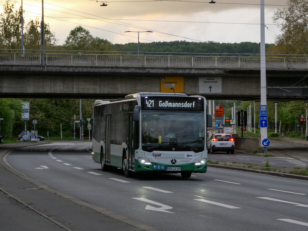 Karlstadt am Main, Mercedes-Benz Citaro C2 # MSP-LY 470