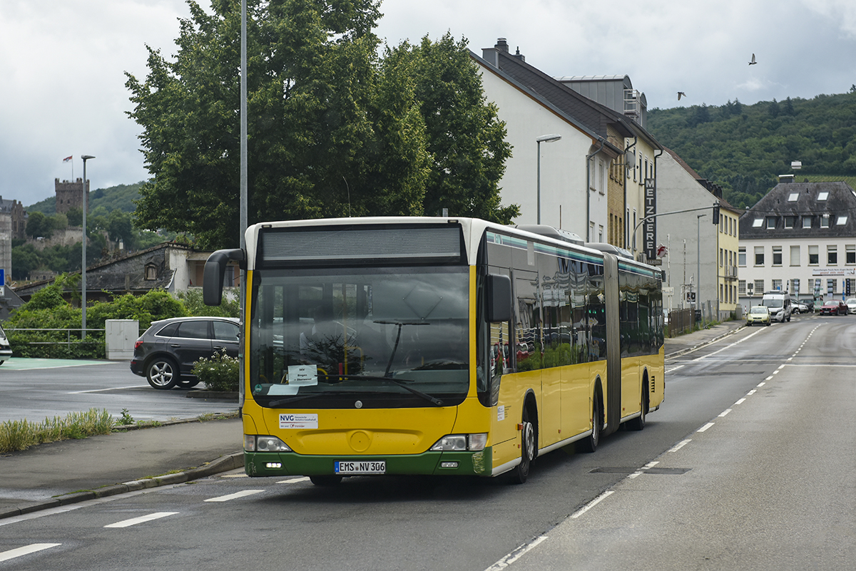 Bad Ems, Mercedes-Benz O530 Citaro Facelift G # EMS-NV 306; Cologne — Rail Replacement "Linke Rheinstrecke" 05/2025