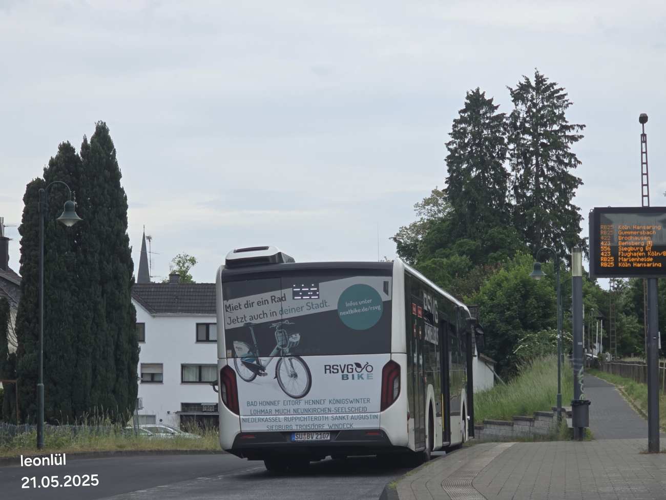 Siegburg, MAN 12C Lion's City NL280 EfficientHybrid # 2107