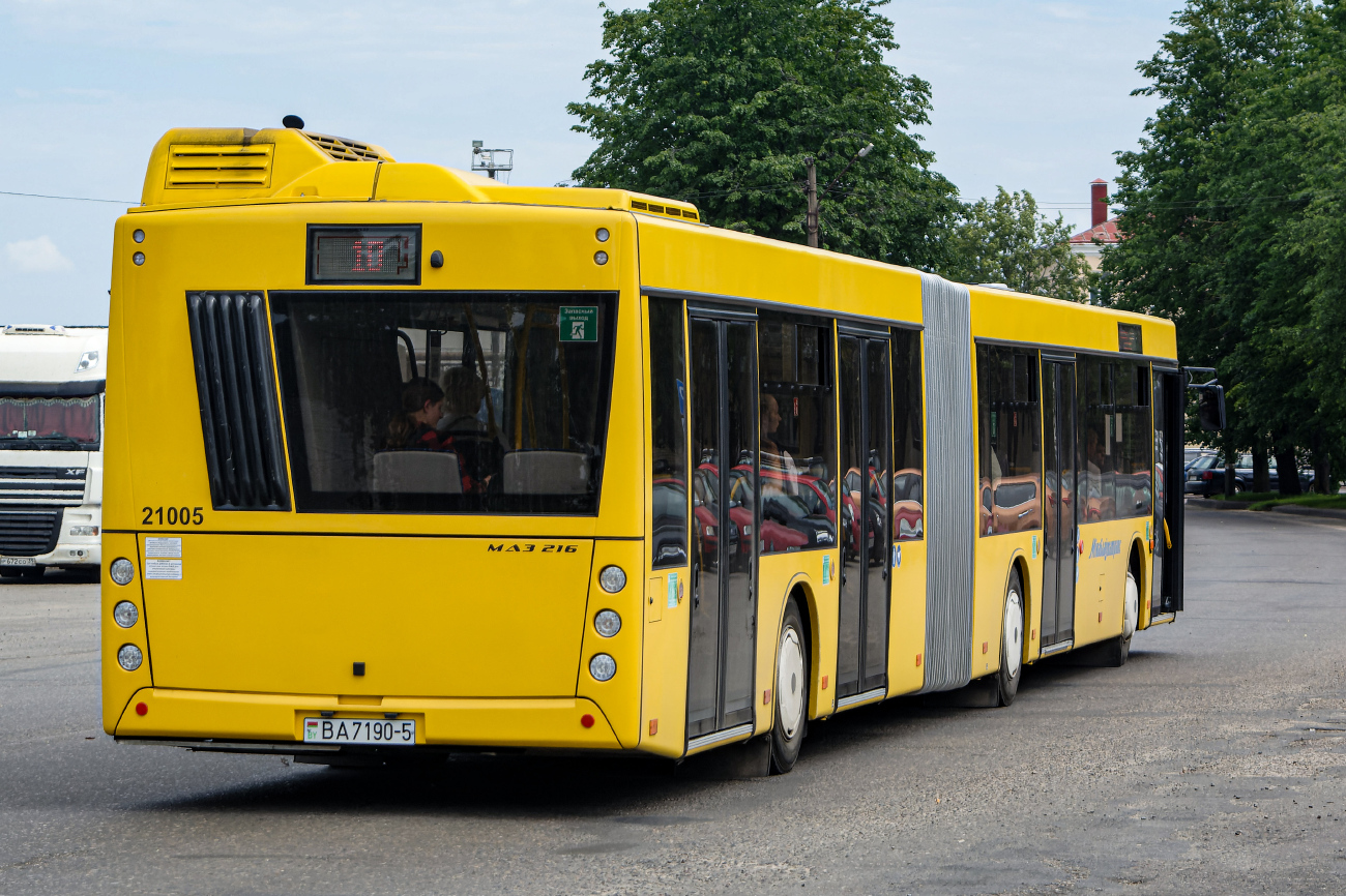 Molodechno, MAZ-216.047 # 21005