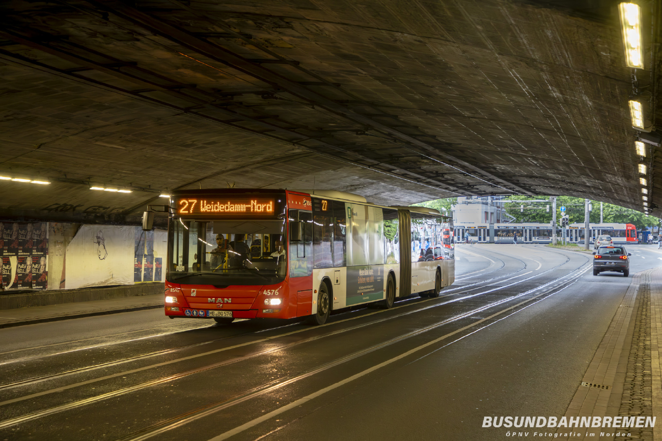 Bremen, MAN A23 Lion's City GL NG323 # 4576