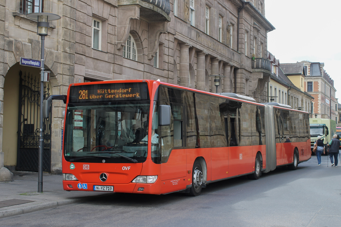 Nuremberg, Mercedes-Benz O530 Citaro Facelift G # N-YZ 719