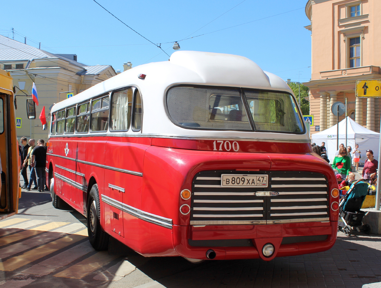 Saint Petersburg, Ikarus 55.14 # 1700; Saint Petersburg — V International Transport Festival "SPbTransportFest-2024"
