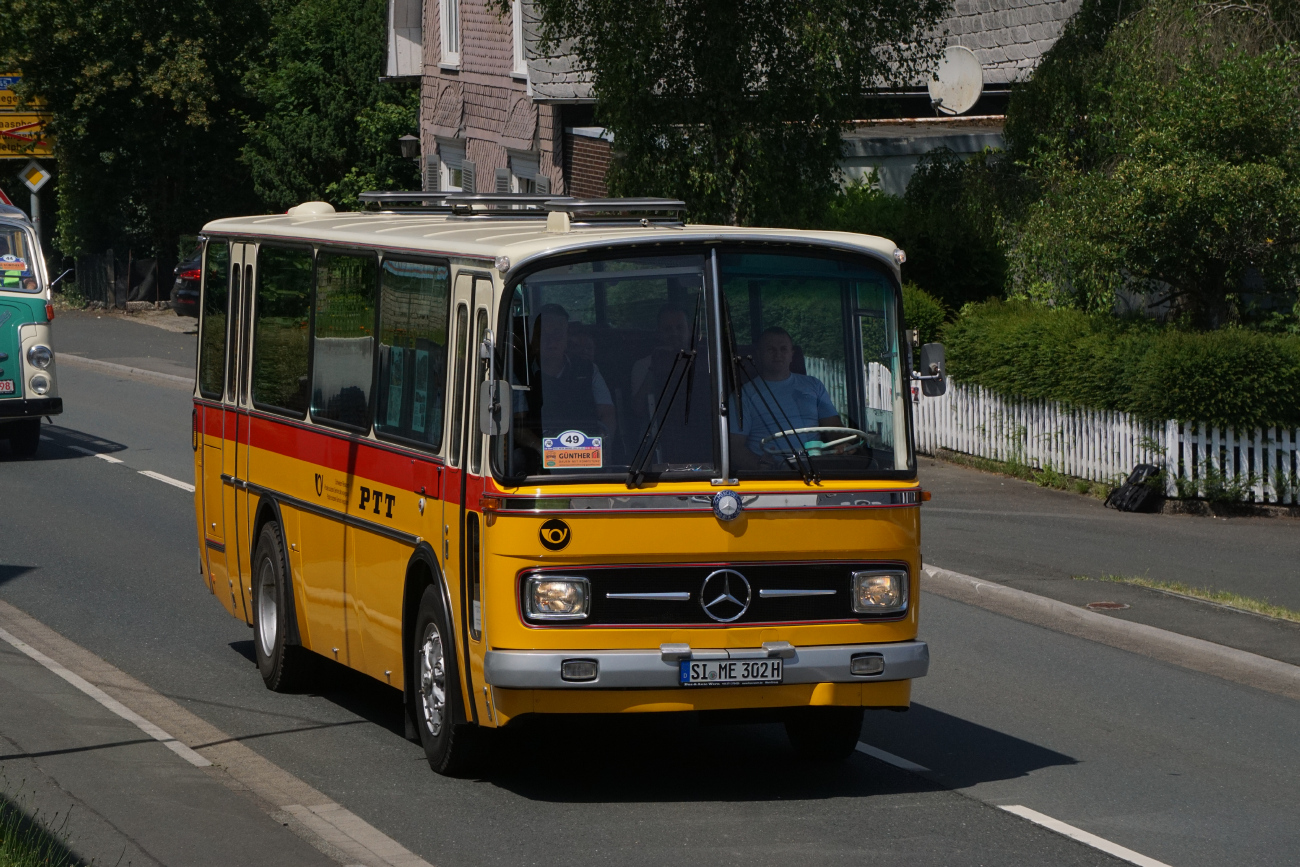 Siegen, Ramseier & Jenzer # SI-ME 302H; Siegen — 130 Jahre erste Motor-Omnibus-Linie (Deuz-Netphen-Siegen)