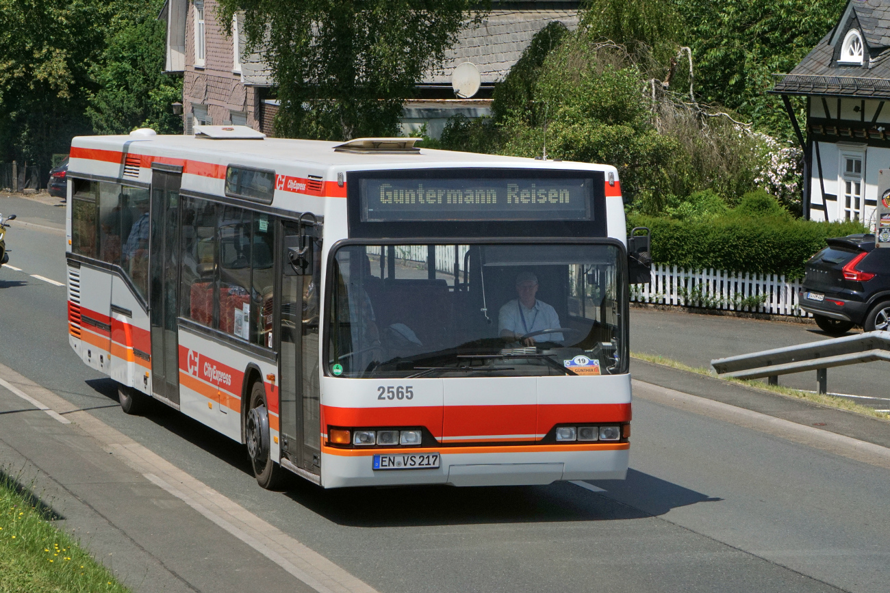 Ennepetal, Neoplan N4014NF # EN-VS 217; Siegen — 130 Jahre erste Motor-Omnibus-Linie (Deuz-Netphen-Siegen)