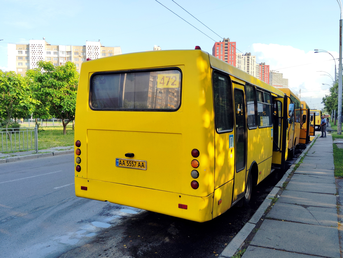 Kyiv, Bogdan А09202 # АА 5557 АА