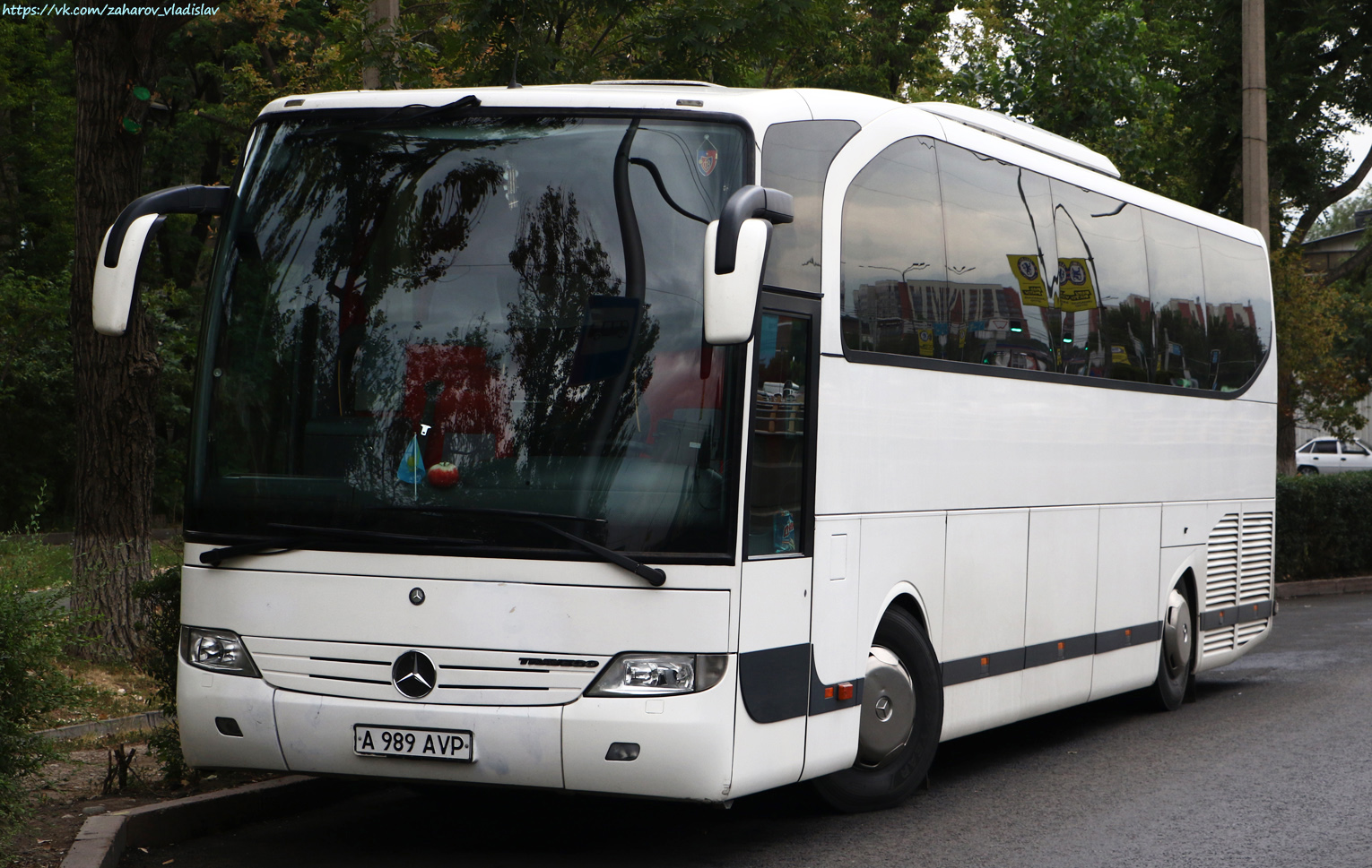 Almaty, Mercedes-Benz O580 Travego I 15RHD # A 989 AVP
