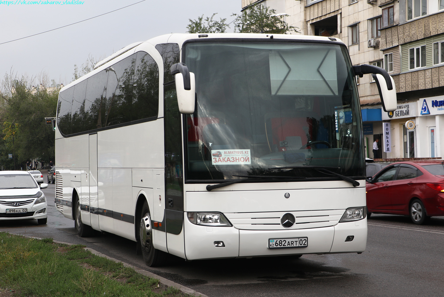 Almaty, Mercedes-Benz O580 Travego I 15RHD # 682 ART 02