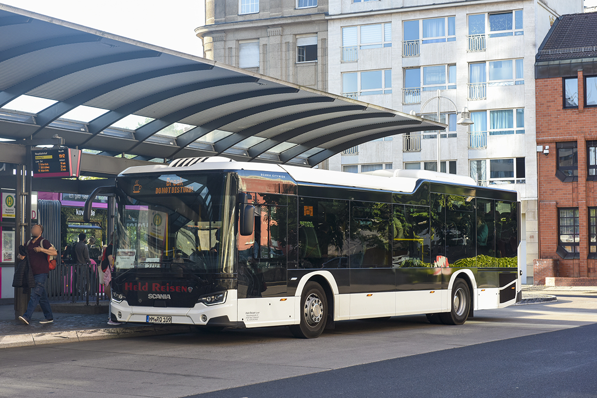 Hameln, Scania Citywide LE II 12.1M # HM-RQ 109; Cologne — Rail Replacement "Linke Rheinstrecke" 05/2025