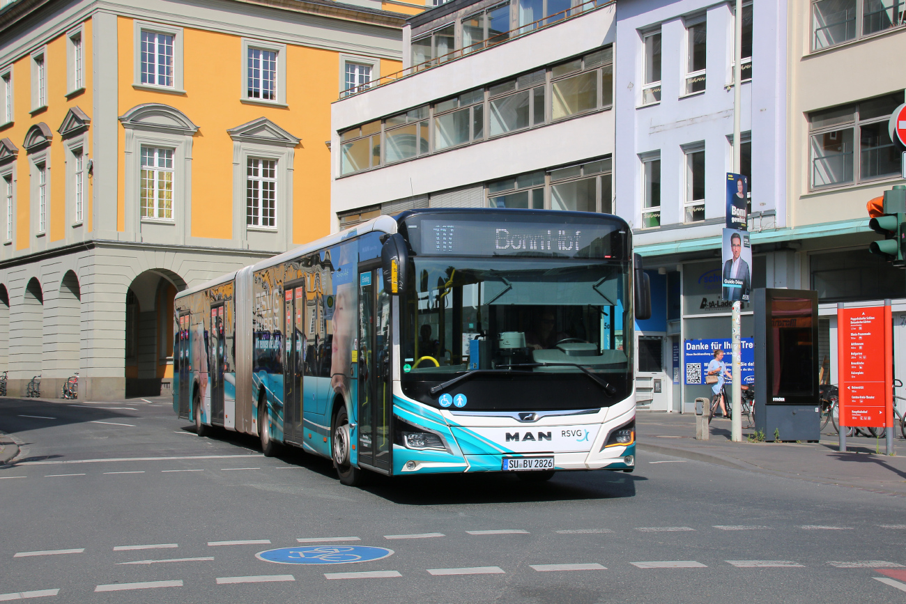 Siegburg, MAN 18C Lion's City NG330 EfficientHybrid # 2826