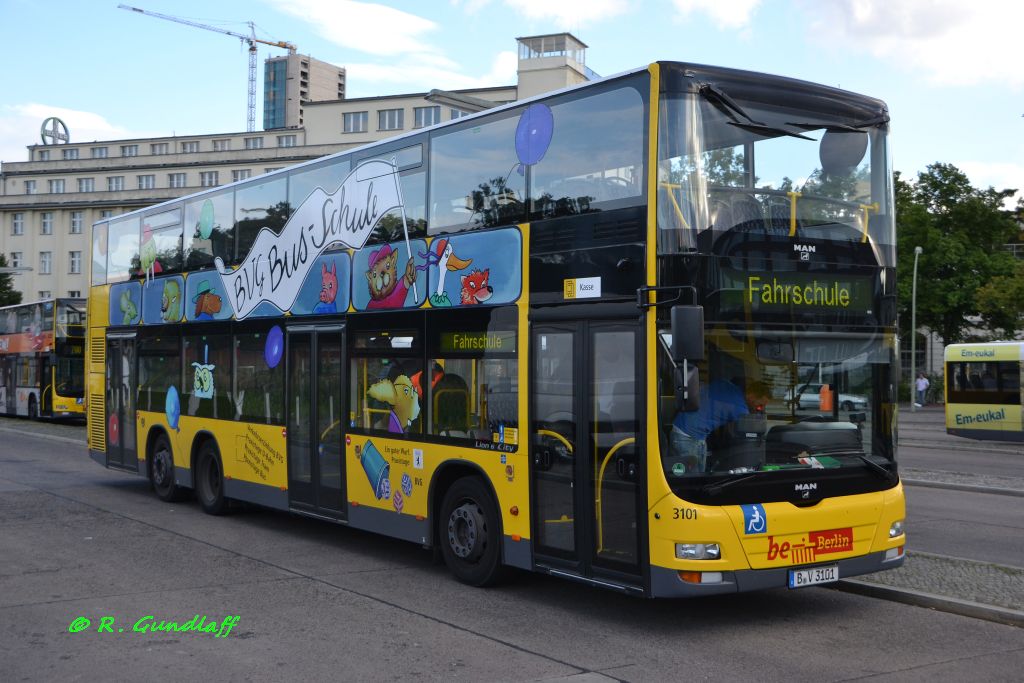 Berlin, MAN A39 Lion's City DD ND313 # 3101