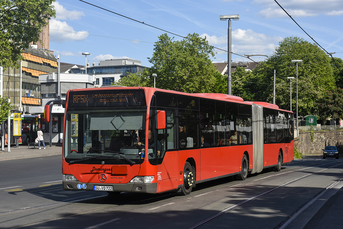 Siegburg, Mercedes-Benz O530 Citaro Facelift G # 22; Cologne — Rail Replacement "Linke Rheinstrecke" 05/2025
