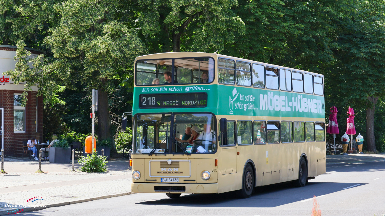 Berlin, MAN 196 SD200 # 3413