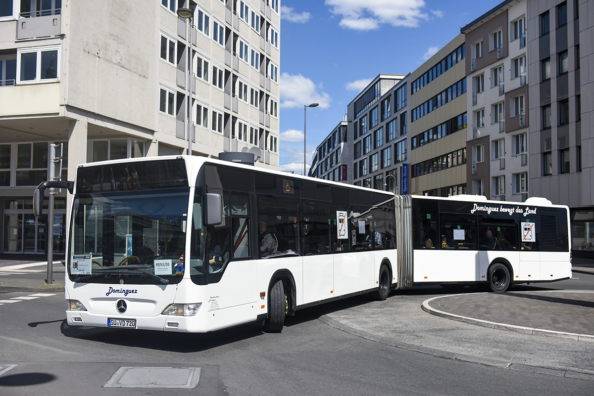Siegburg, Mercedes-Benz O530 Citaro Facelift G # 20; Cologne — Rail Replacement "Linke Rheinstrecke" 05/2025