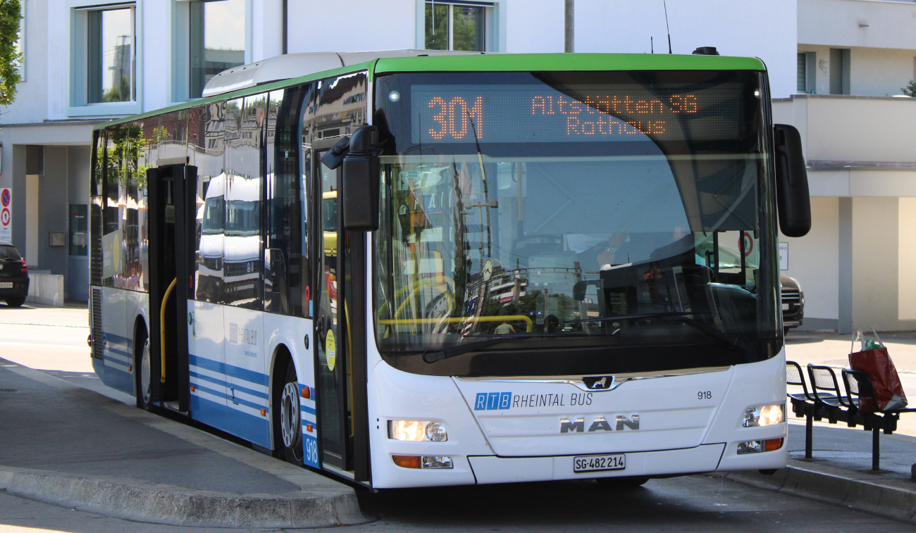 Buchs, MAN A21 Lion's City NL363 # 918