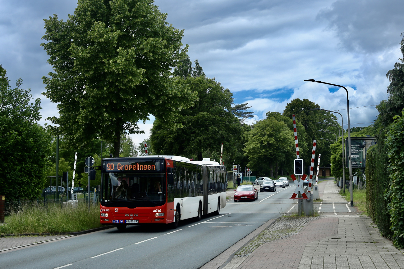 Bremen, MAN A23 Lion's City GL NG323 # 4636