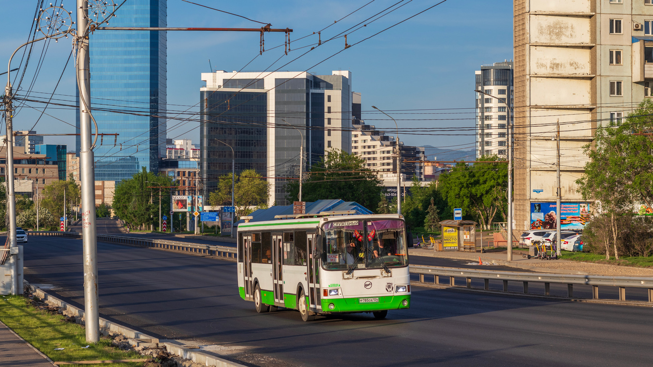 Krasnoyarsk, LiAZ-5293.53 # Р 785 ОА 124