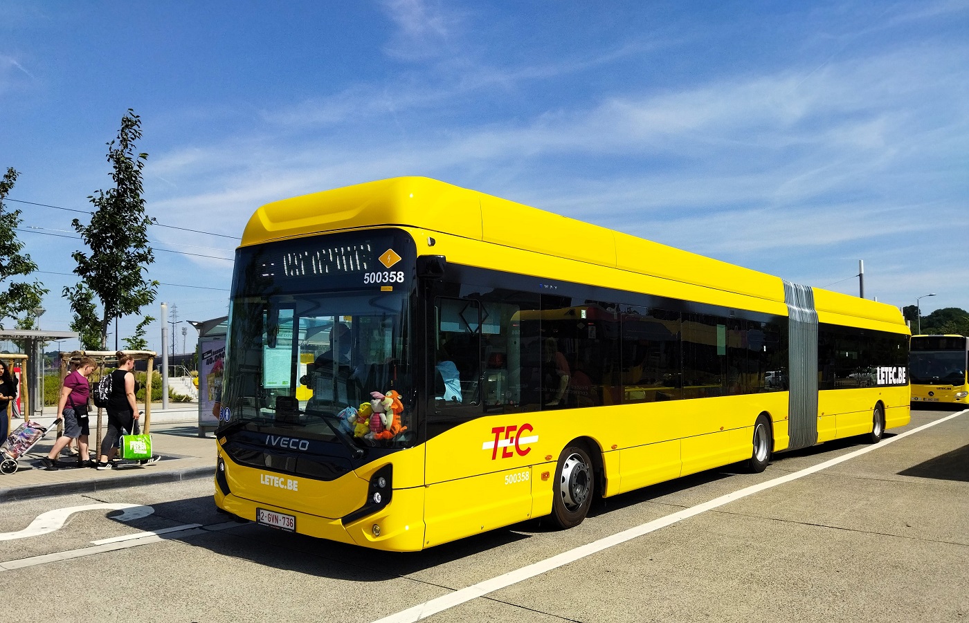 Liège, IVECO E-Way 18M # 500358