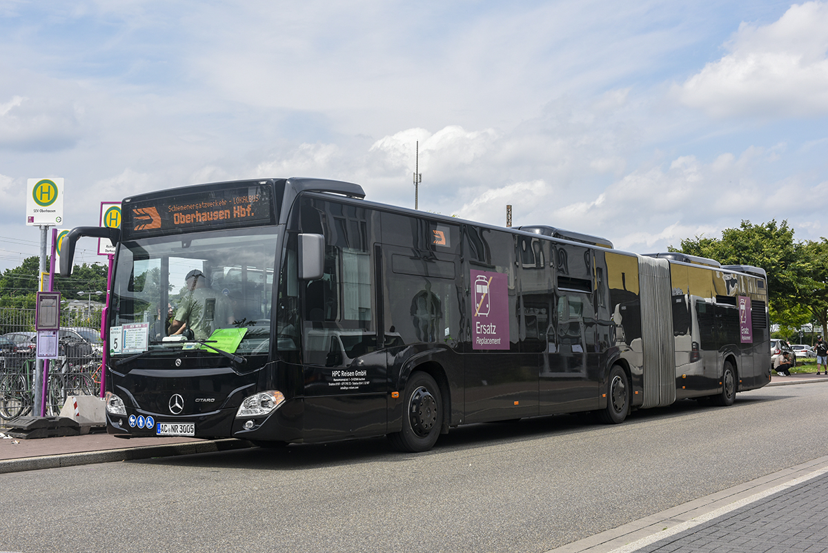 Aachen, Mercedes-Benz Citaro C2 G # AC-NR 3005; Oberhausen — Ersatzverkehr Generalsanierung Oberhausen — Emmerich