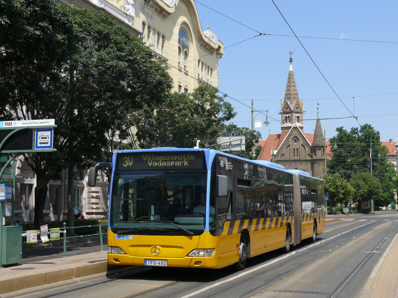 Szeged, Mercedes-Benz O530 Citaro Facelift G # 492