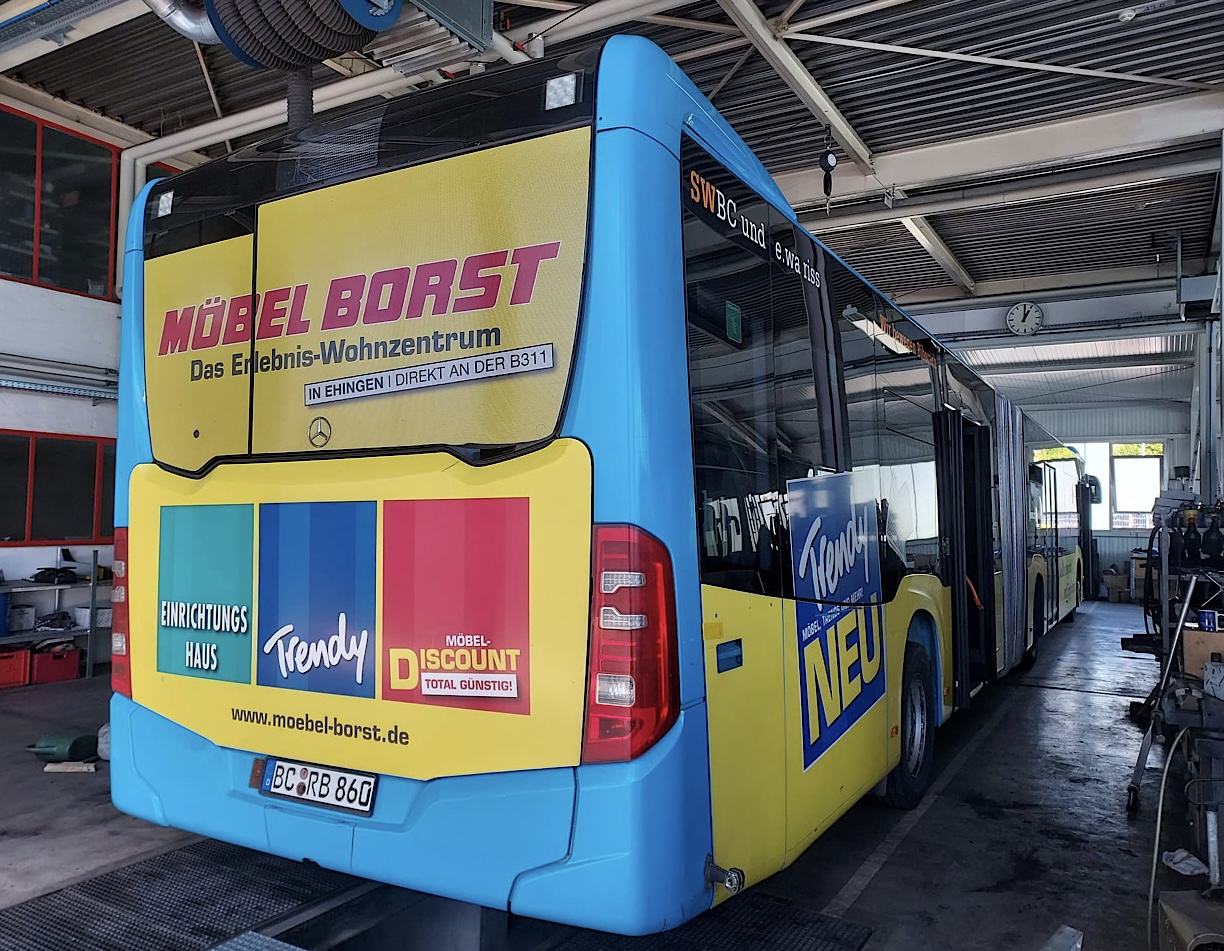 Biberach an der Riß, Mercedes-Benz Citaro C2 G # 860