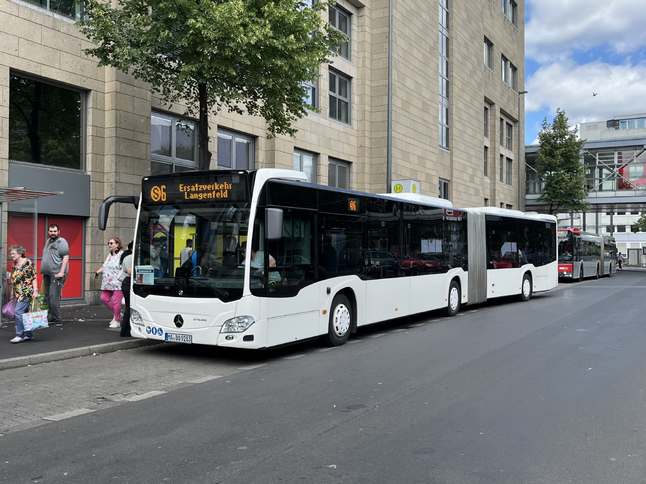 Borken, Mercedes-Benz Citaro C2 G # MA-DO 9283