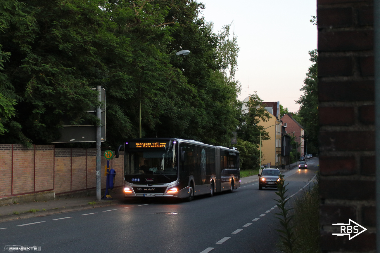 Oberhausen, MAN 18C Lion's City NG360 EfficientHybrid # 360