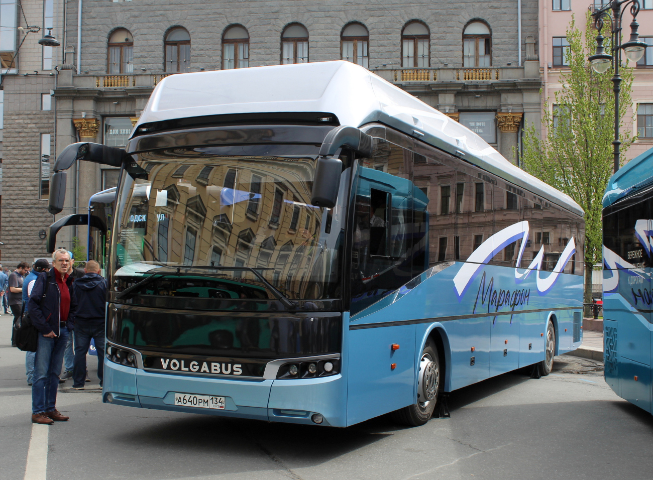 Volzhski, Volgabus-5285.G2 # А 640 РМ 134; Saint Petersburg — VI International Transport Festival "SPbTransportFest-2025"