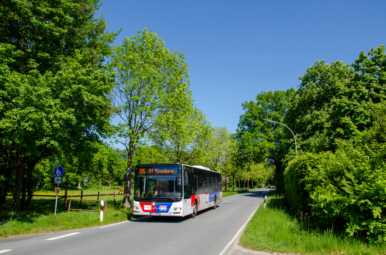 Hamburg, MAN A21 Lion's City NL283 # 1986